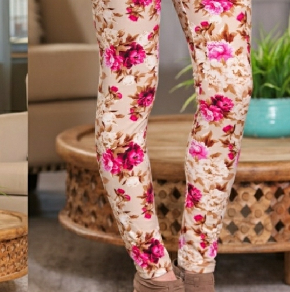 🌼 floral leggings
